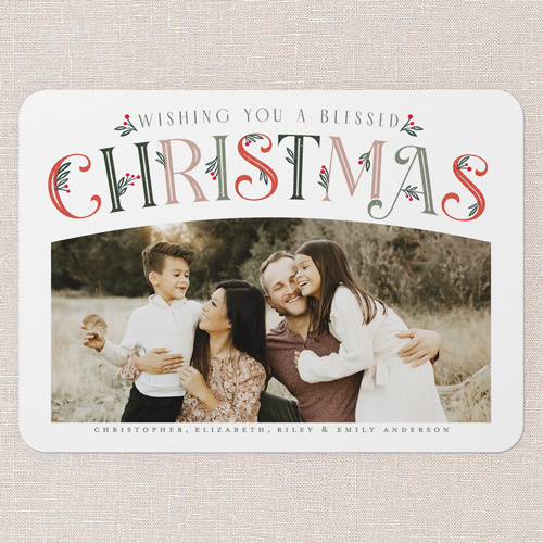 Spectacular Deco Holiday Card 