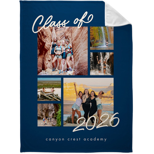 class of 2026 graduation blanket