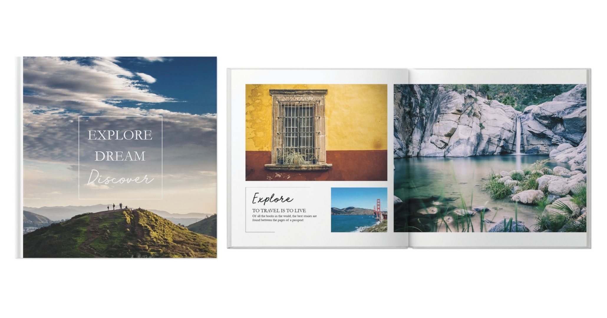 travel gallery photo book