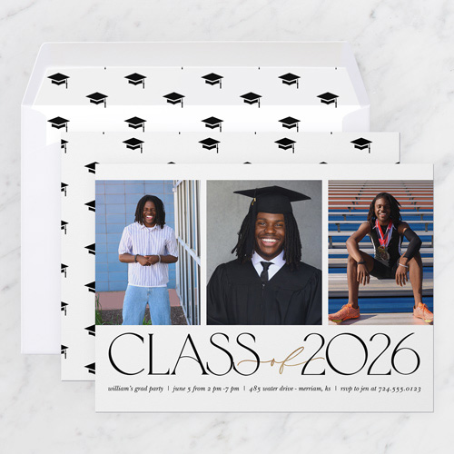 Class Classic Graduation Invitation