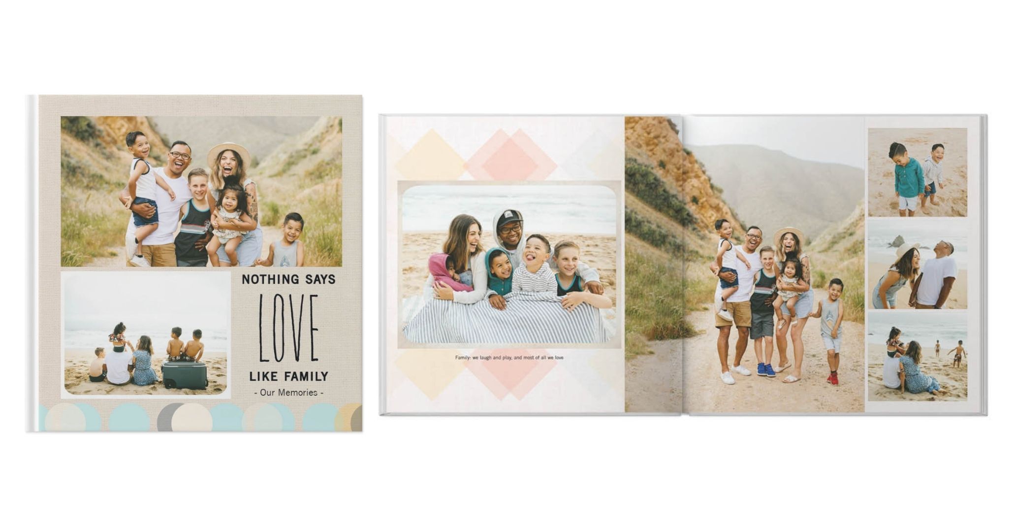 Family Favorites by Lure Design Photo Book design template