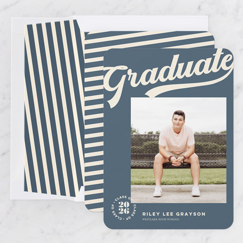 Graduate Class Graduation Announcement