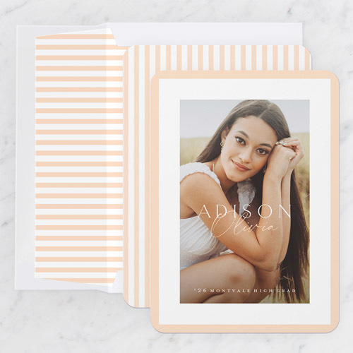 Honored Frame Graduation Announcement