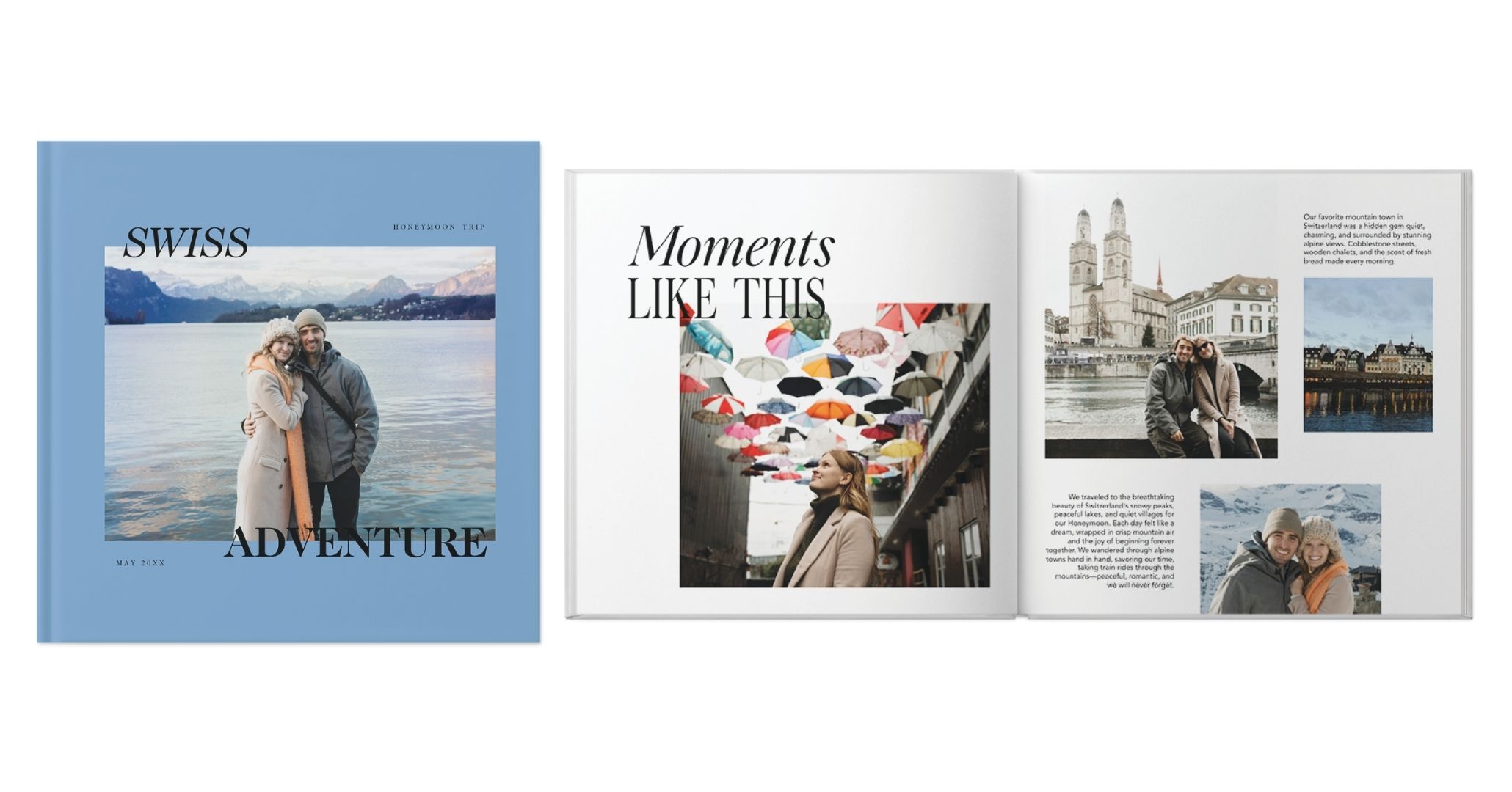 Travel Archives Photo Book design template