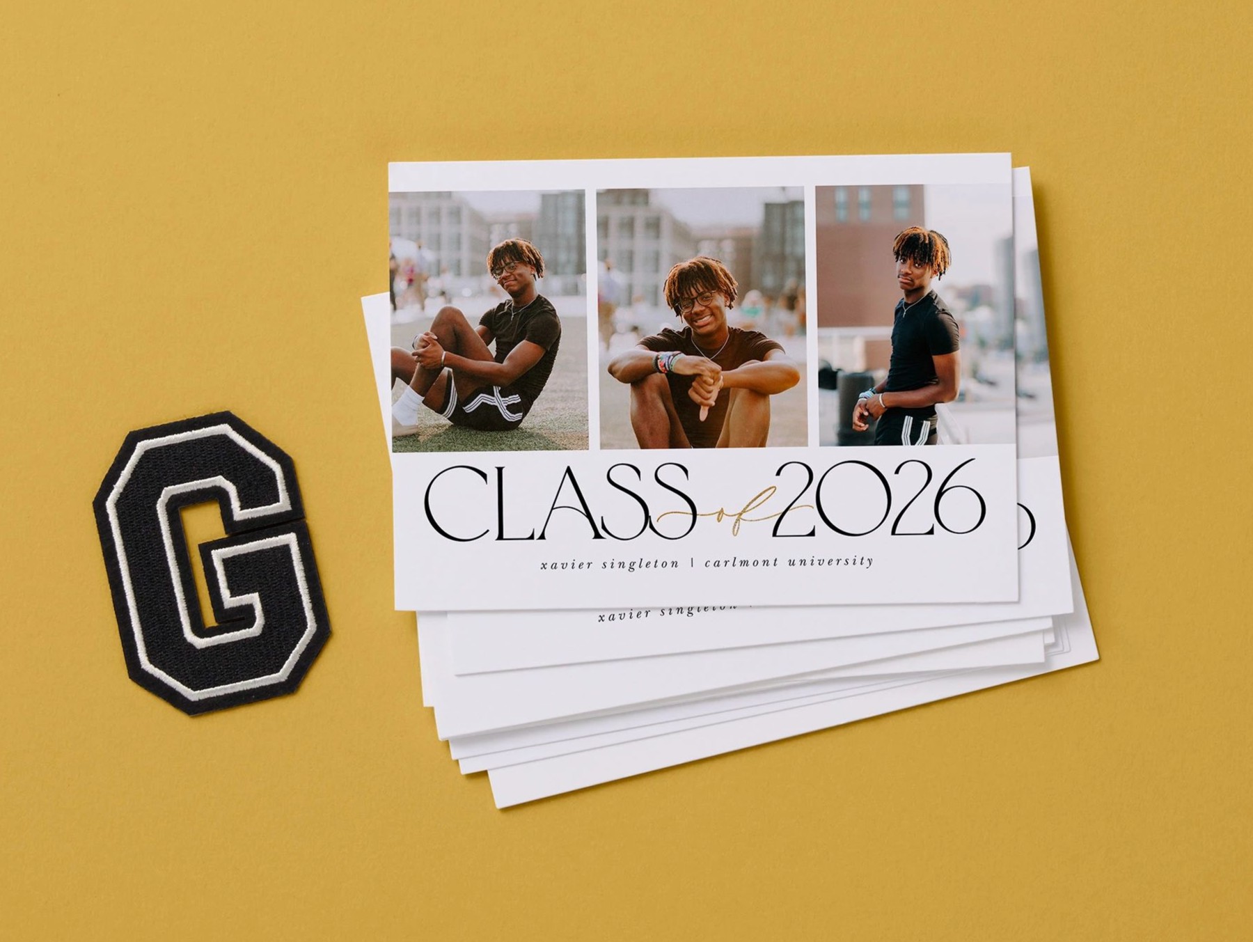 class classic graduation announcement
