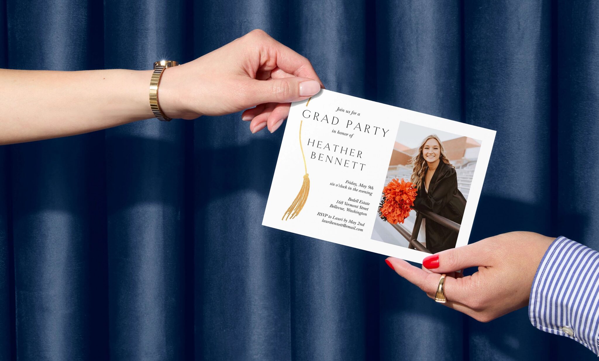 Grad Invites Paragraph Examples Graduation Invitation Wording and Examples for 2026 | Shutterfly