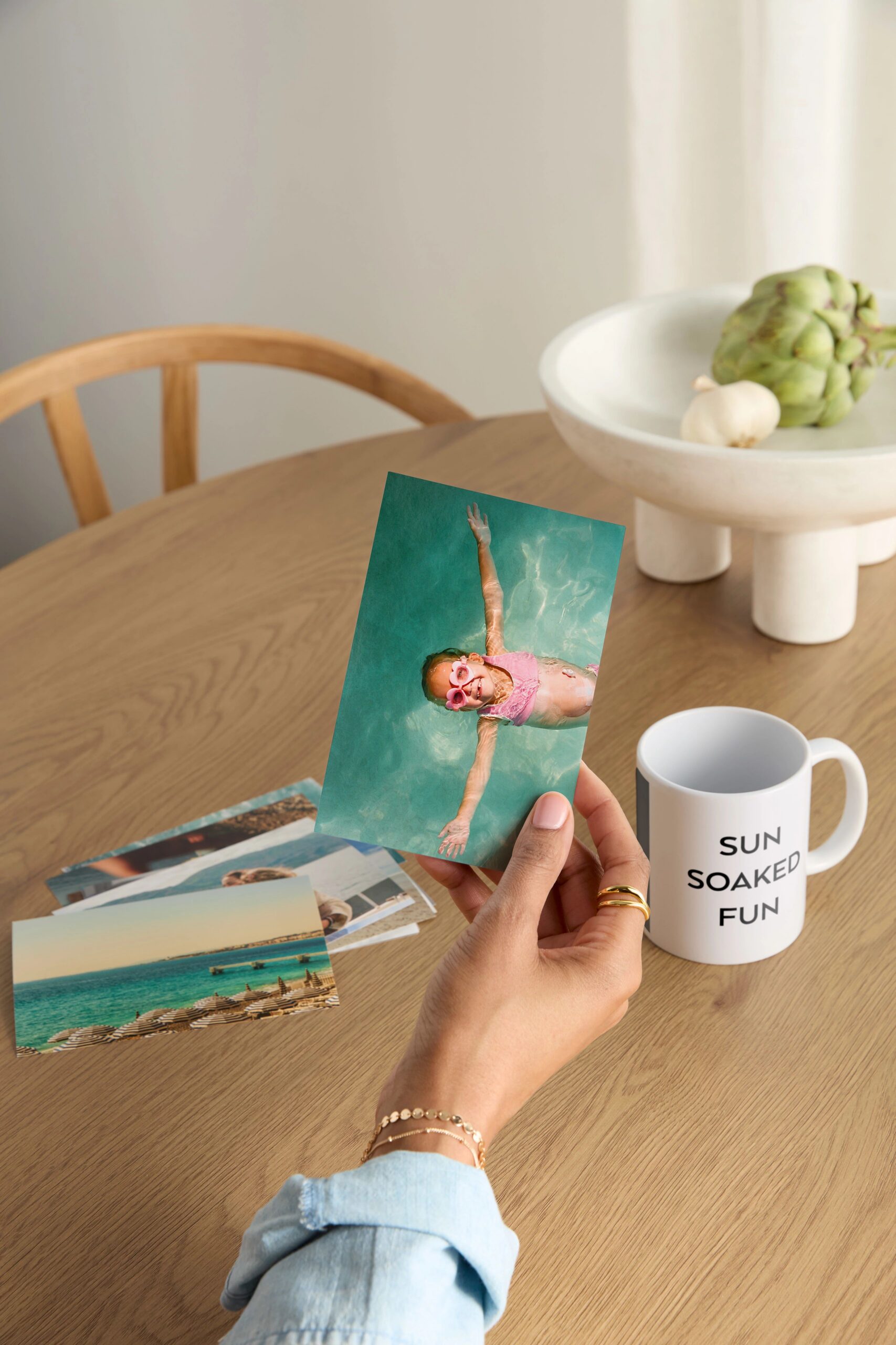 hand holding 4x6 photo print