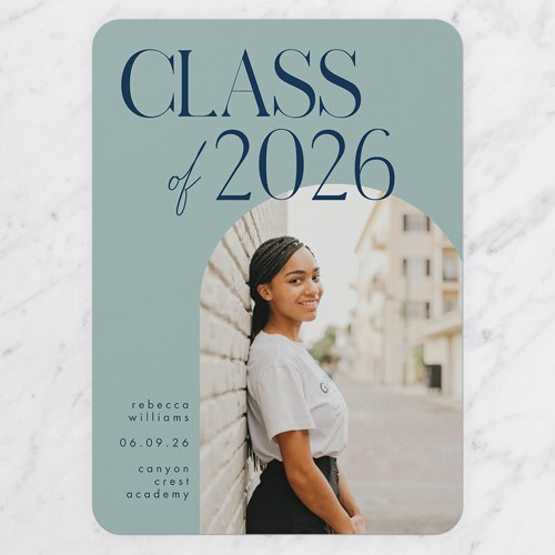 Arch Class Graduation Announcement