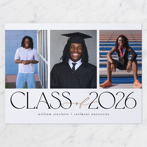 Class Classic Graduation Announcement