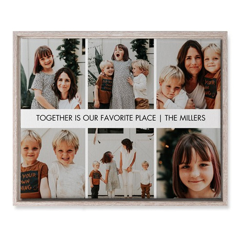 Gallery of Six Grid Canvas Print