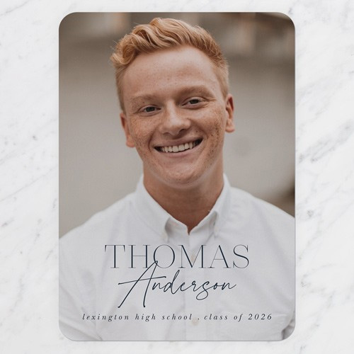 Luminous Headline Graduation Announcement