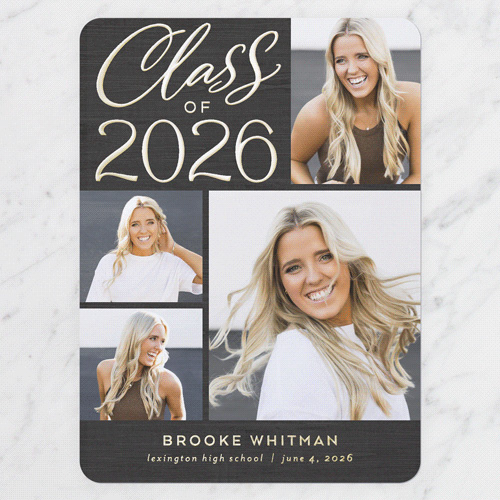 Luminous Layout Graduation Announcement