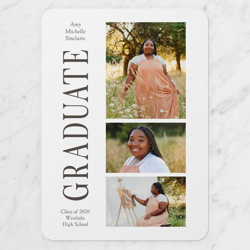 Side Stack Graduation Announcement