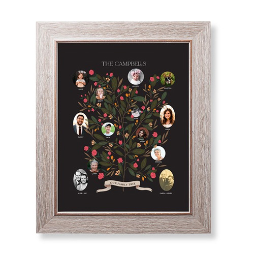 Blooming Family Tree Art Print