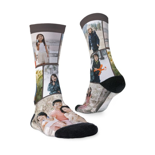 father's day photo socks