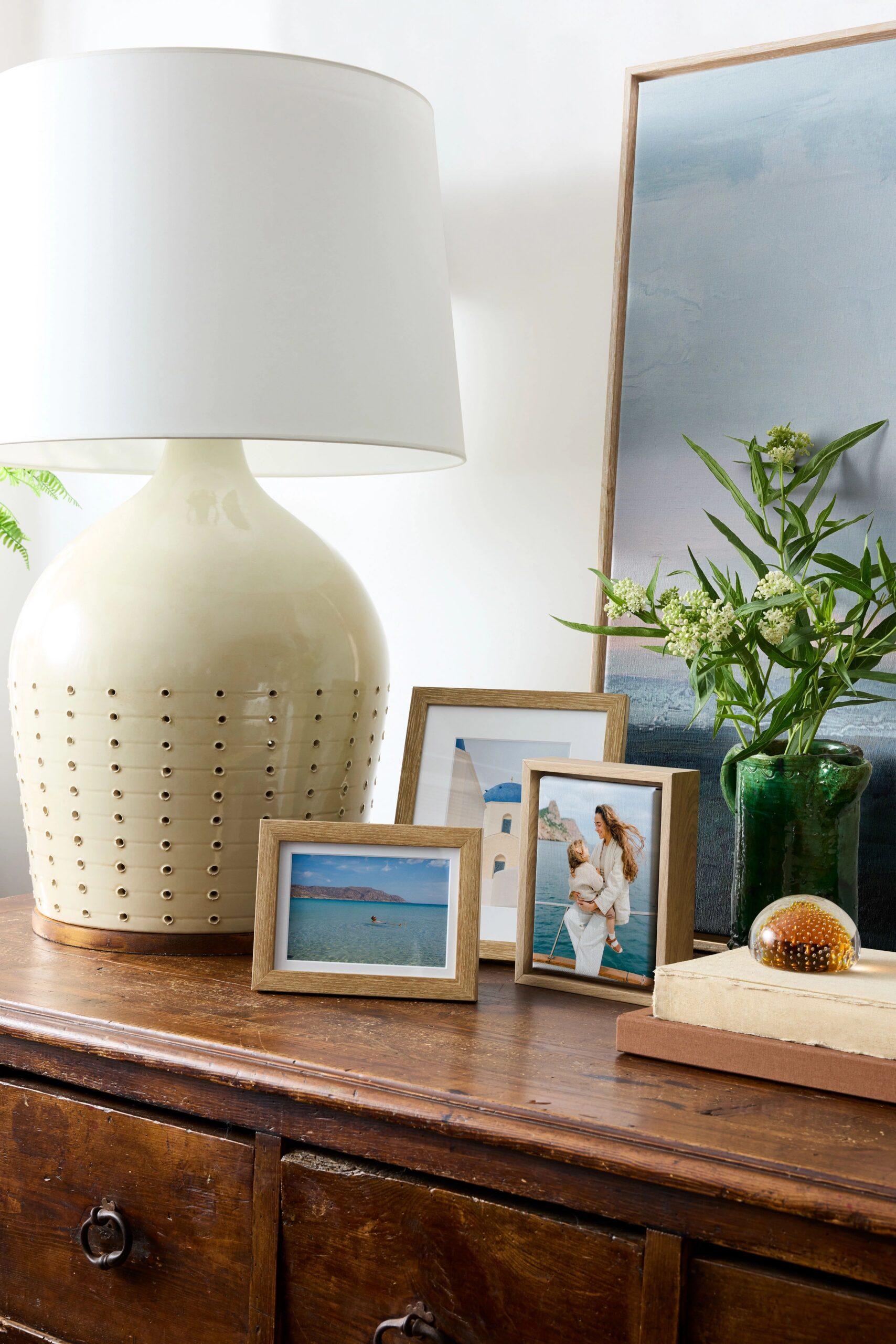 Framed Print, Tabletop Framed Canvas Print