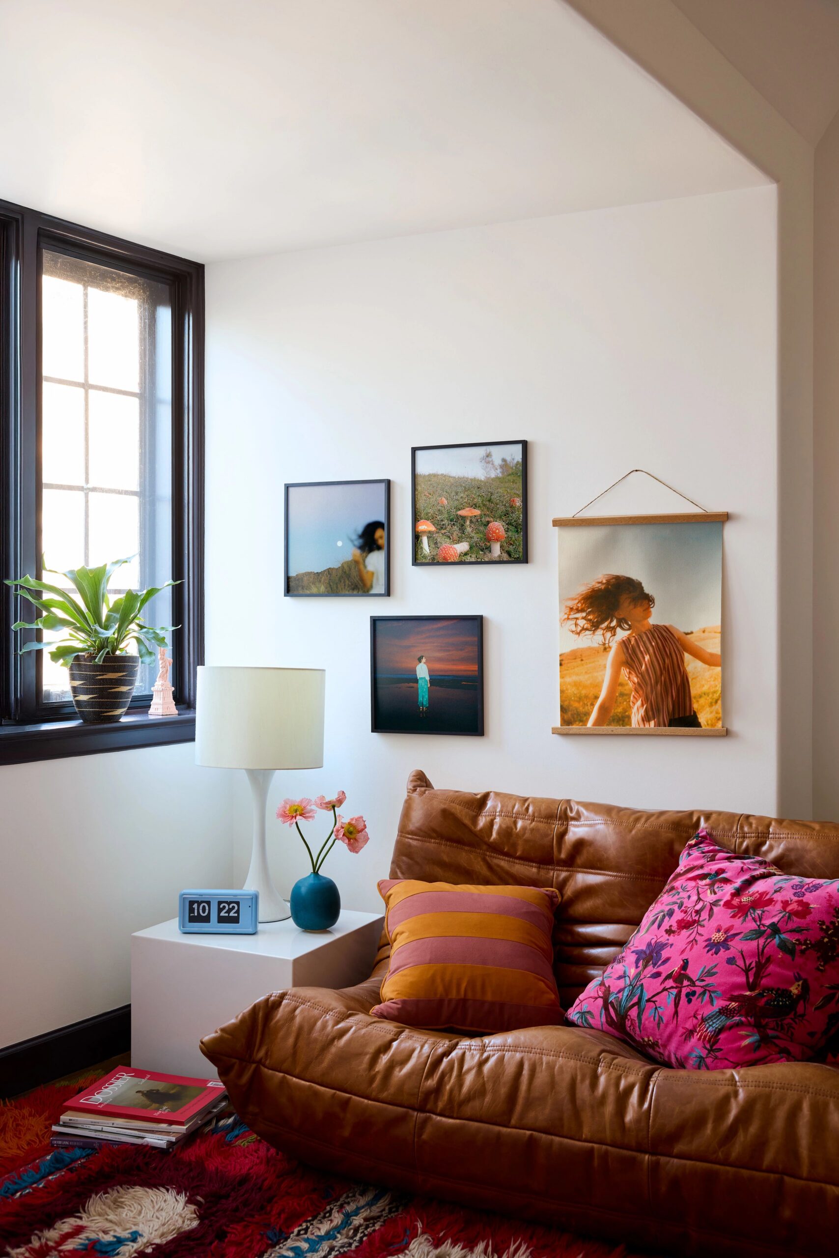 canvas prints and hanging canvas print in a gallery wall