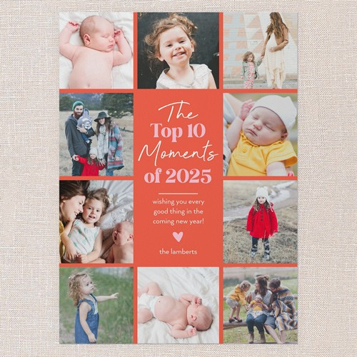 Best Of New Year's Card