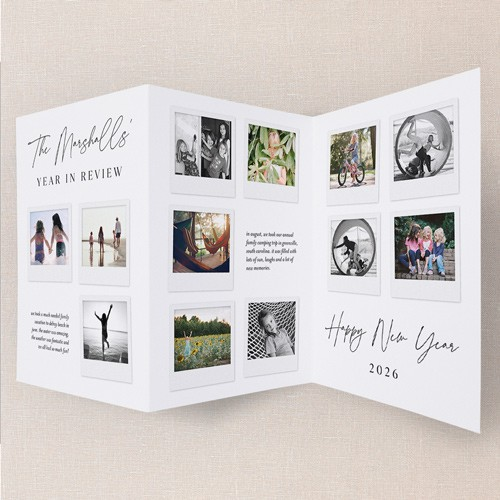 Memory Lane Review New Year's Card