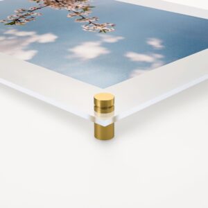 Acrylic print close-up