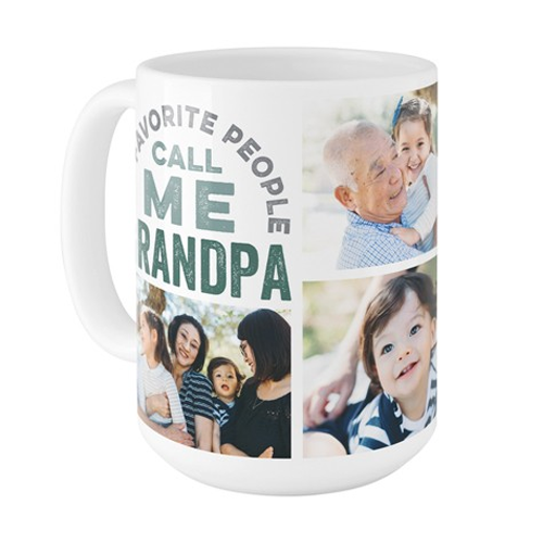 my favorite people call me grandpa mug