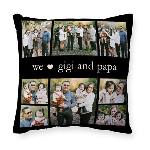 photo pillow for grandparents