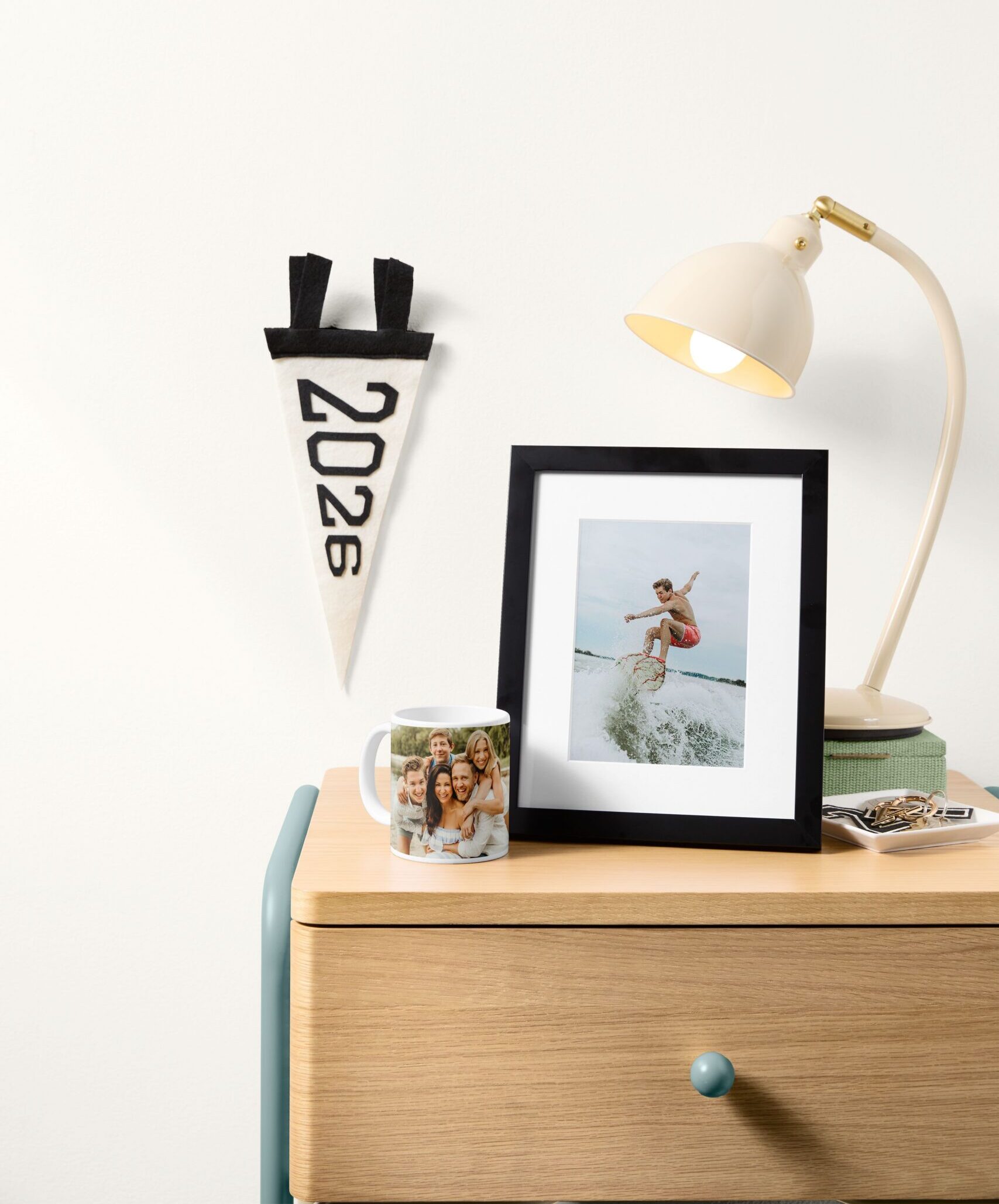 tabletop print and photo mug
