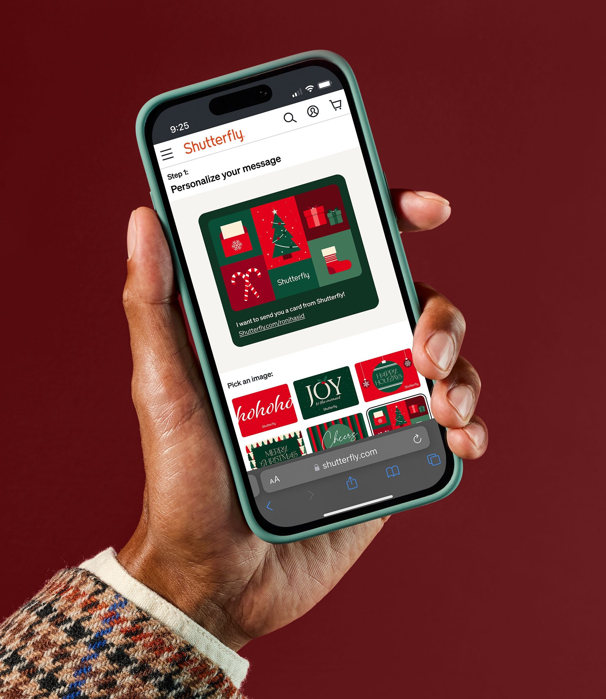 shutterfly's easy address collector