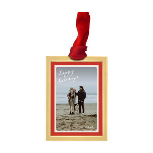 Handwritten Frame Luxe Frame Ornament