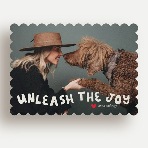 Unleash Joy Holiday Card