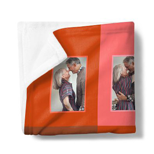 fleece photo blanket