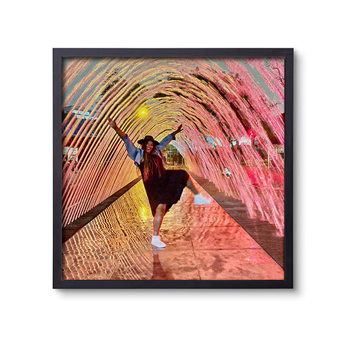 framed photo tile