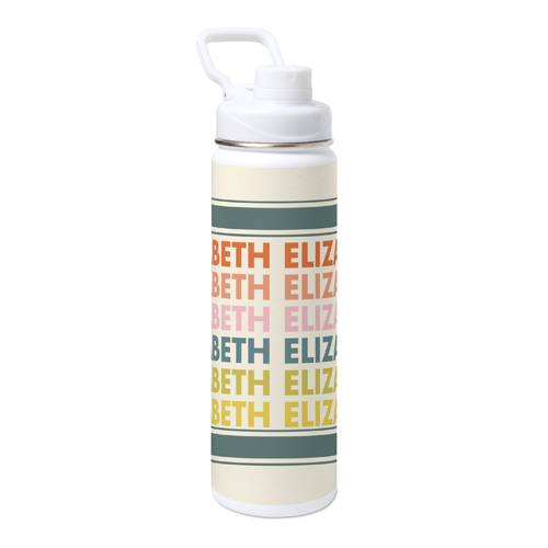 insulated water bottle with name