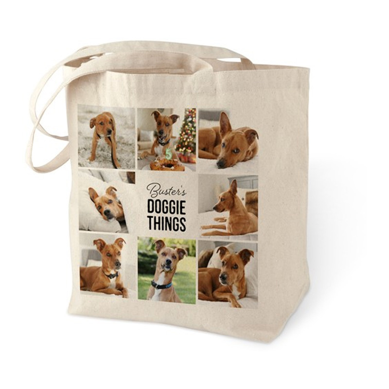 custom pet tote bag