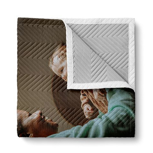 quilted photo blanket