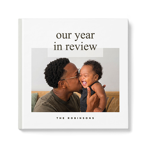 year in review photo book